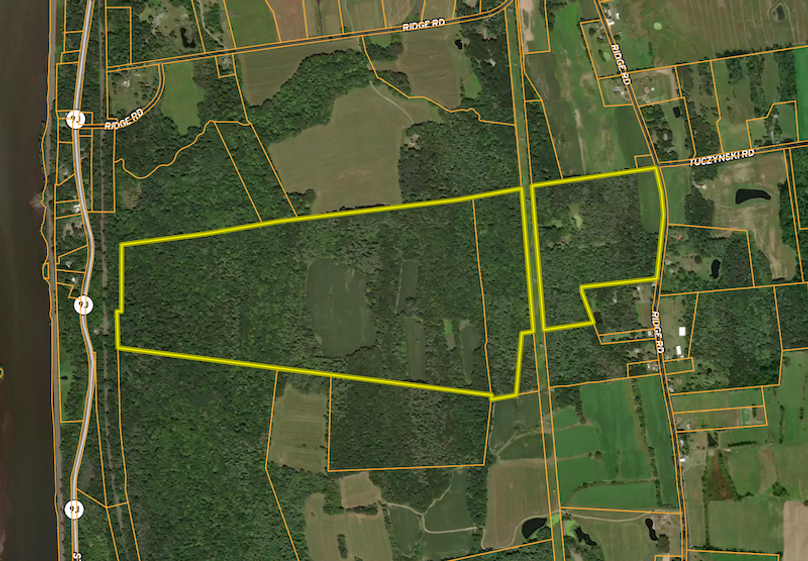 Columbia Co 213.53 Woodbury Farms LLC Overview map