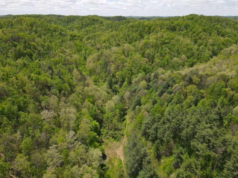 002 beautiful aerial view looking SW over the property 