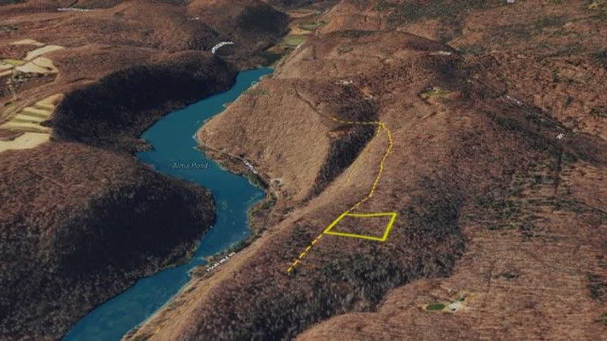 Private Mountain Top Lot For Camping Cabin Or Camper Alma Pond