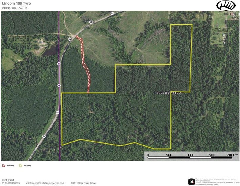 Lincoln County Tyro 106 Map 1