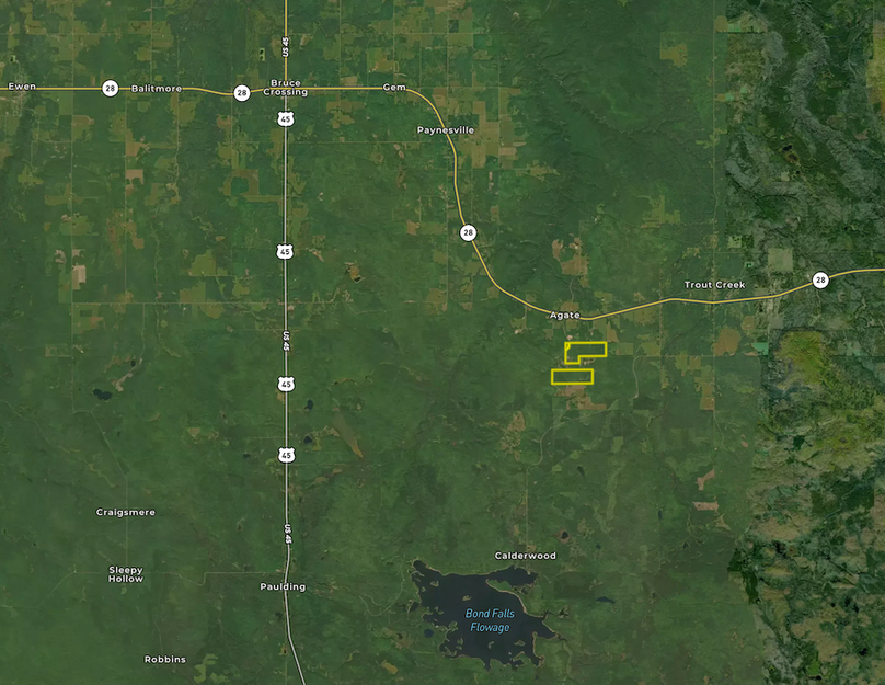 Ontonagon Co 260 Paul Far Aerial