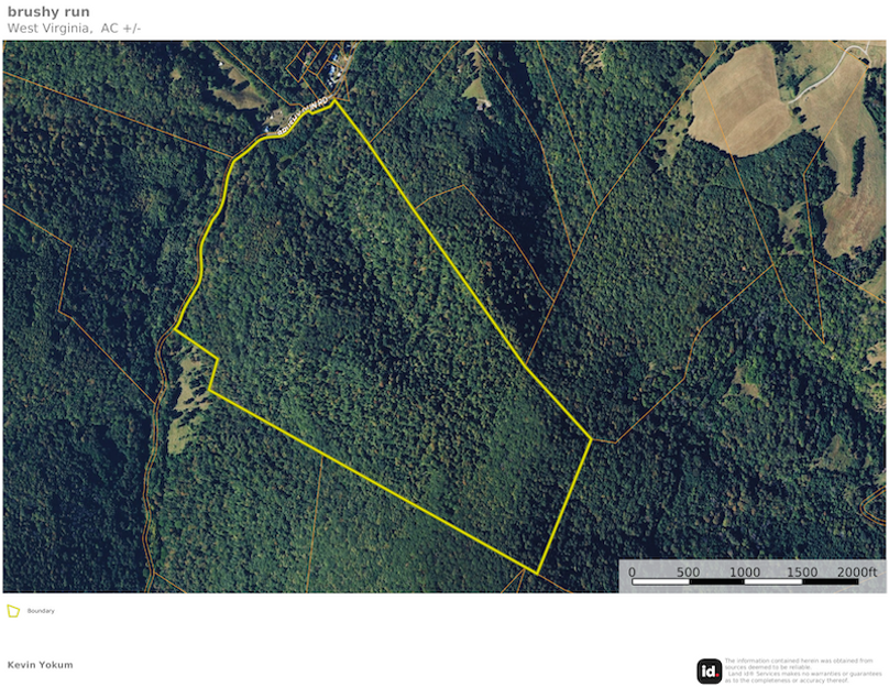 Pendleton Co WV 129.75 Auvil map 1 site