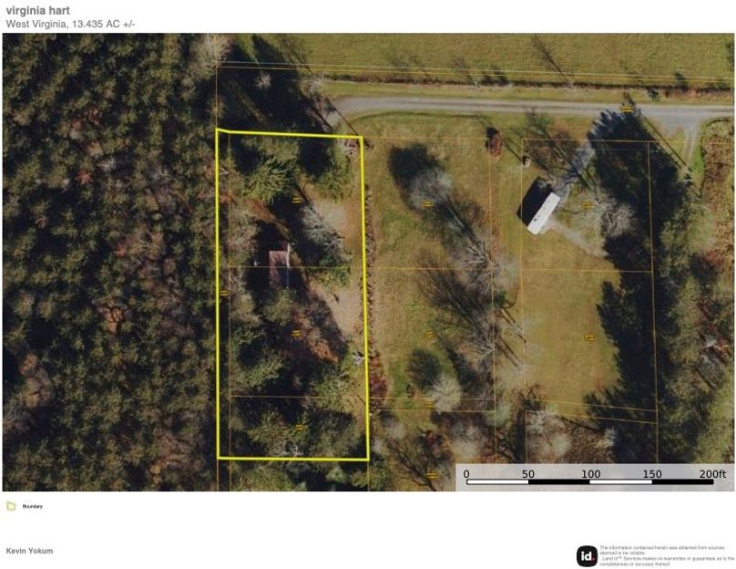 Tucker Co WV 0.7 house Debra Judy map 1 copy