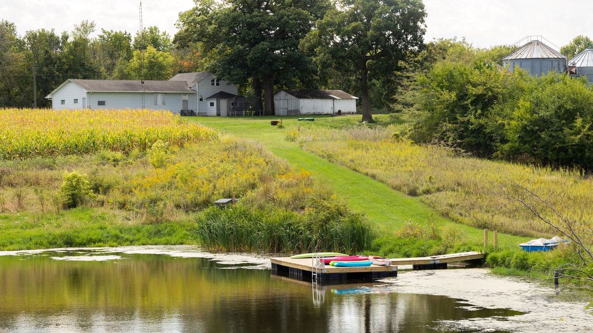 Country Acreage With Home And Pond Next To Lake Darling State Park