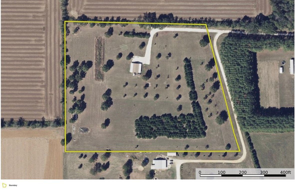 Aerial #1 Approx. 10 Acres Monroe County, AL