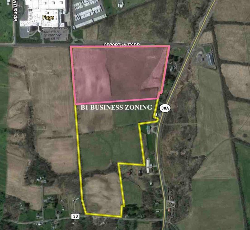 Montgomery County NY 76.6 Subik Business Zone Map