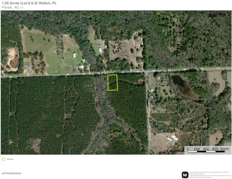 Aerial #2 - 1.52 Acres Walton, FL - Infinite Velocity Trust