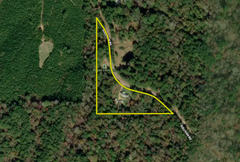 5 ac. Franklin co. Aerial