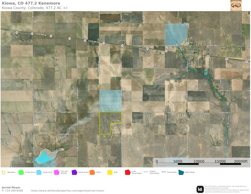 Kiowa, CO 477.2 Kenemore Aerial 2