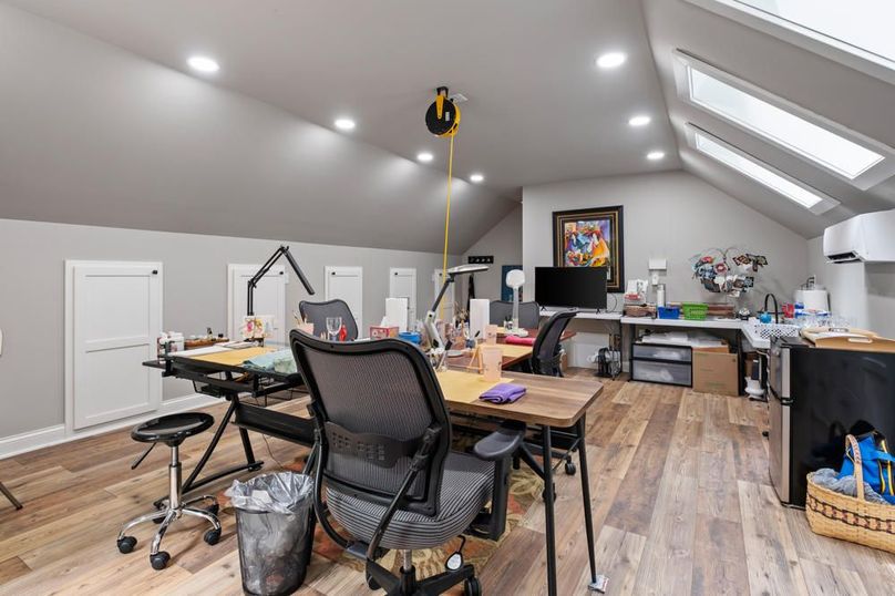 73 Garage Loft Craft Room 2