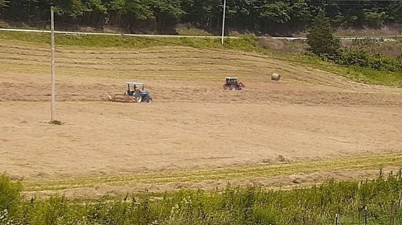 029 nothing says farming like baling hay