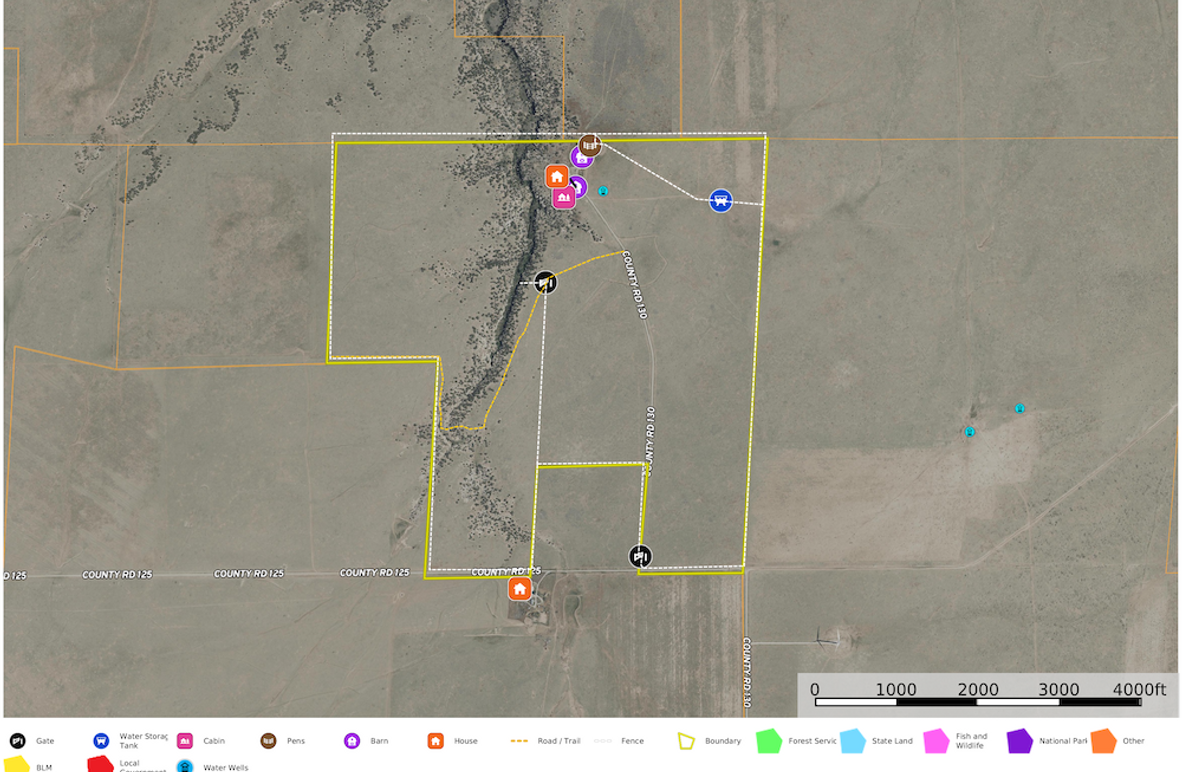 Huerfano, CO 528.6 Ellis Close Up