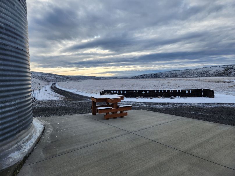 #28 Wintery evening from the patio