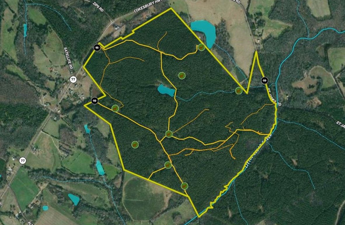 Hart county 381.22 acres map (2)