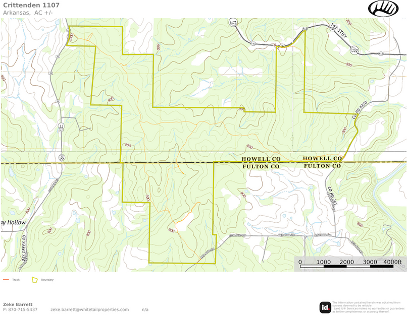 Crittenden 1107 Topo