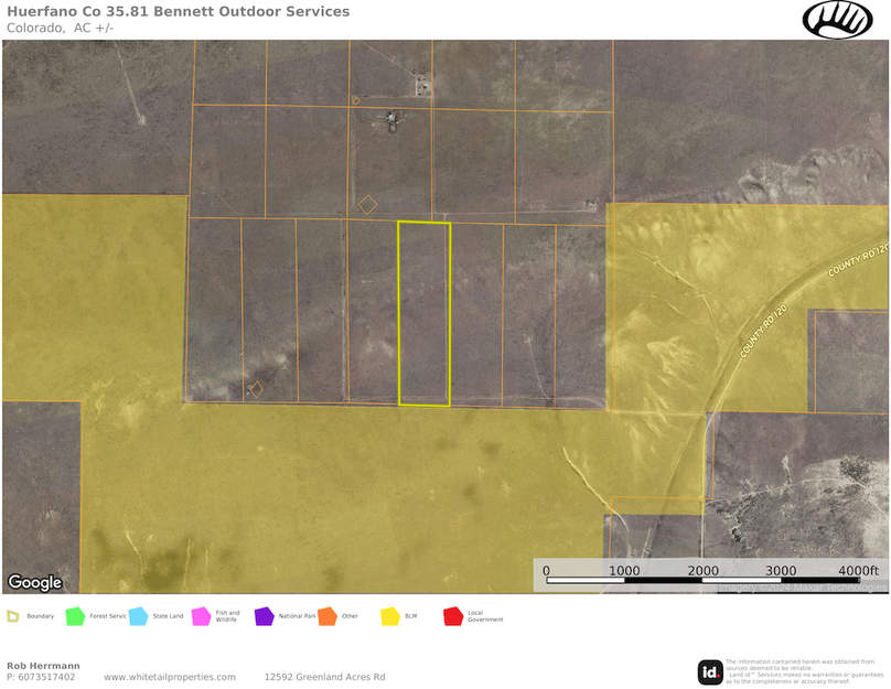 Huerfano CO 35.82 Bennett Outdoor Services - Aerial 1