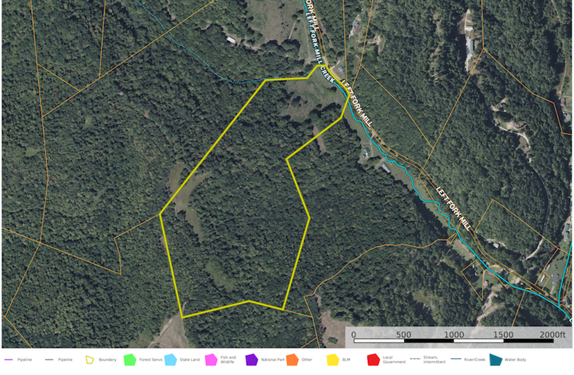 Wayne Co WV 40 Bartram map 1 site