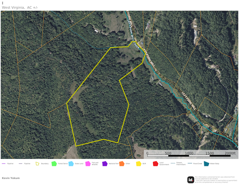 Wayne Co WV 40 Bartram map 1 site