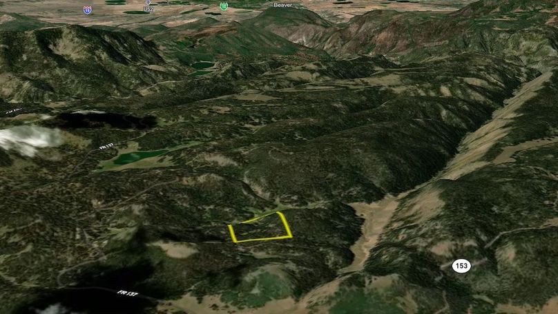 3D View West to Beaver