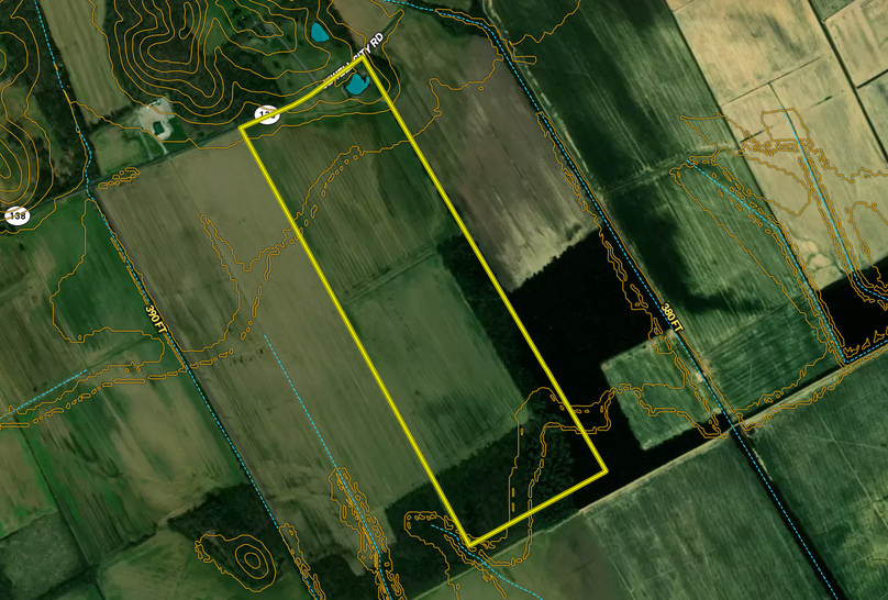 Aerial 2 Contour Hopkins 135.93