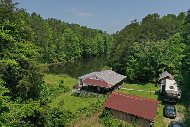 024 low elevation drone shot of the home from the south-2