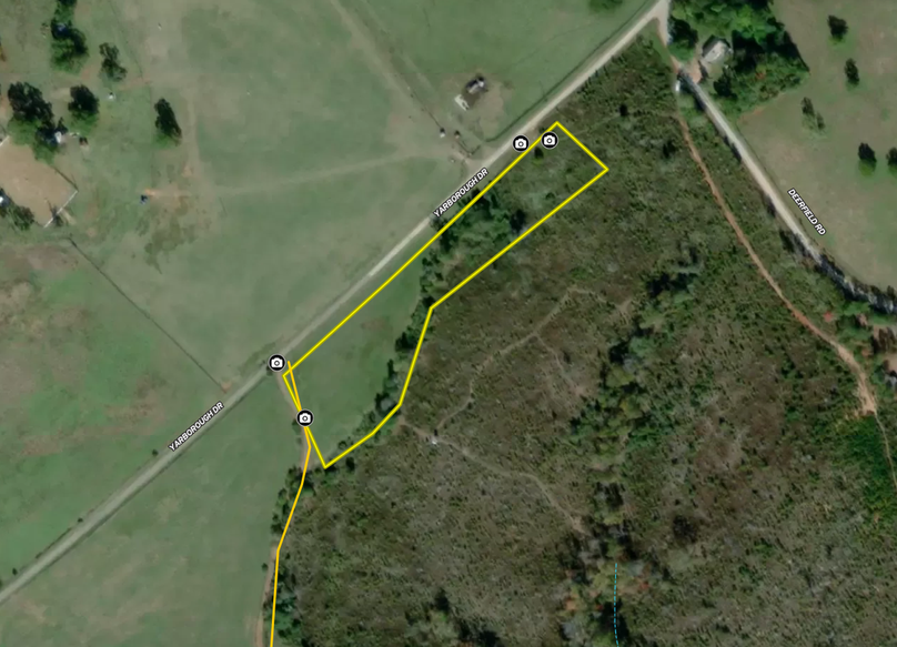 Elbert county 43.97 acres map1