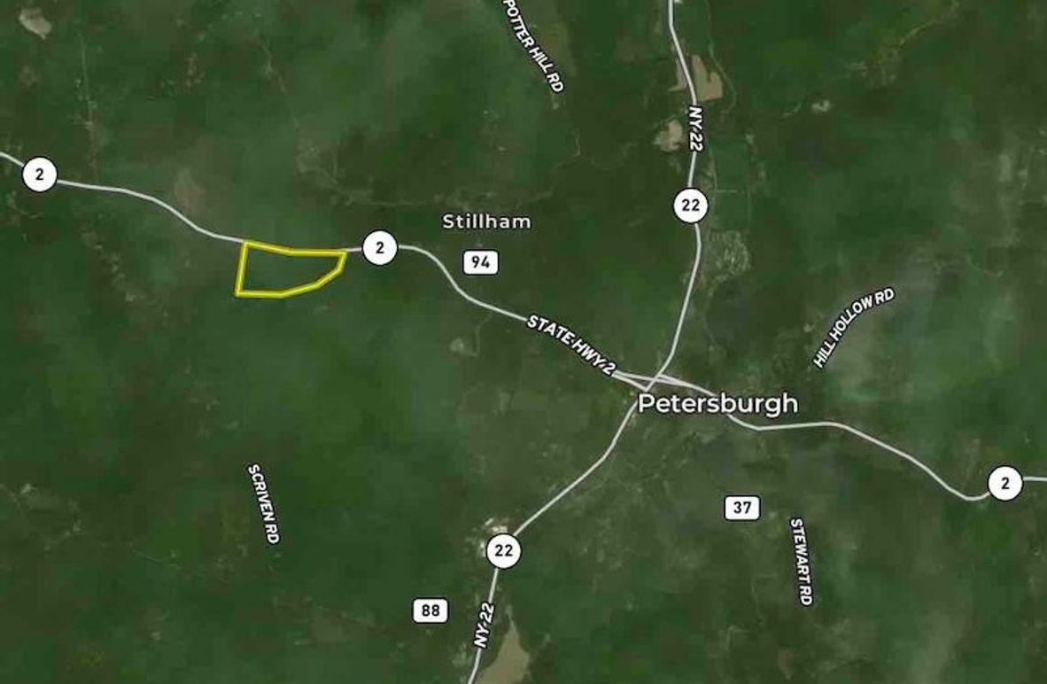 Rensselaer County NY 51.43 Bennett Wide Map