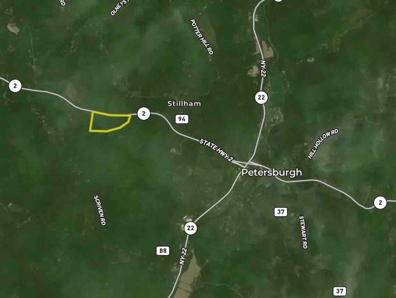Rensselaer County NY 51.43 Bennett Wide Map