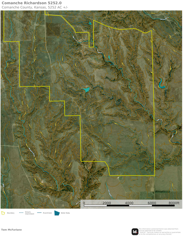 Comanche Richardson 5252 Topo South