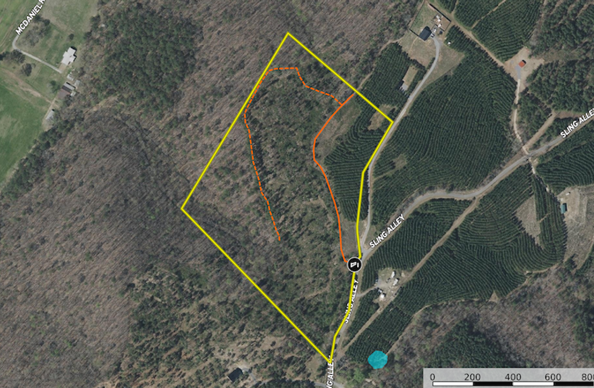 Aerial Map - Chattooga 20.87