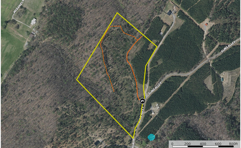 Aerial Map - Chattooga 20.87