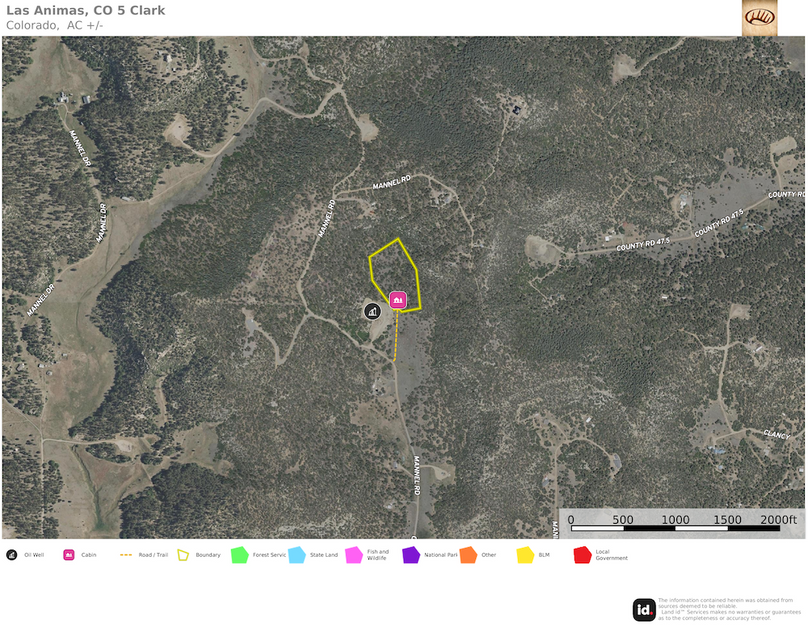 Las Animas, CO 5 Clark - Aerial 1