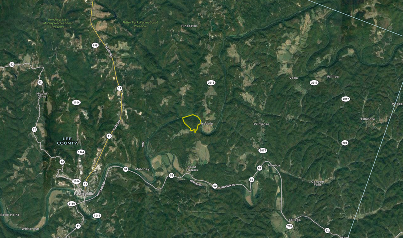 031 Lee 109 Land ID map zoomed out