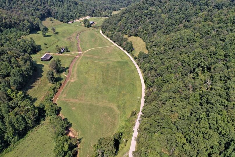 018 mid elevation drone shot from the east boundary looking west