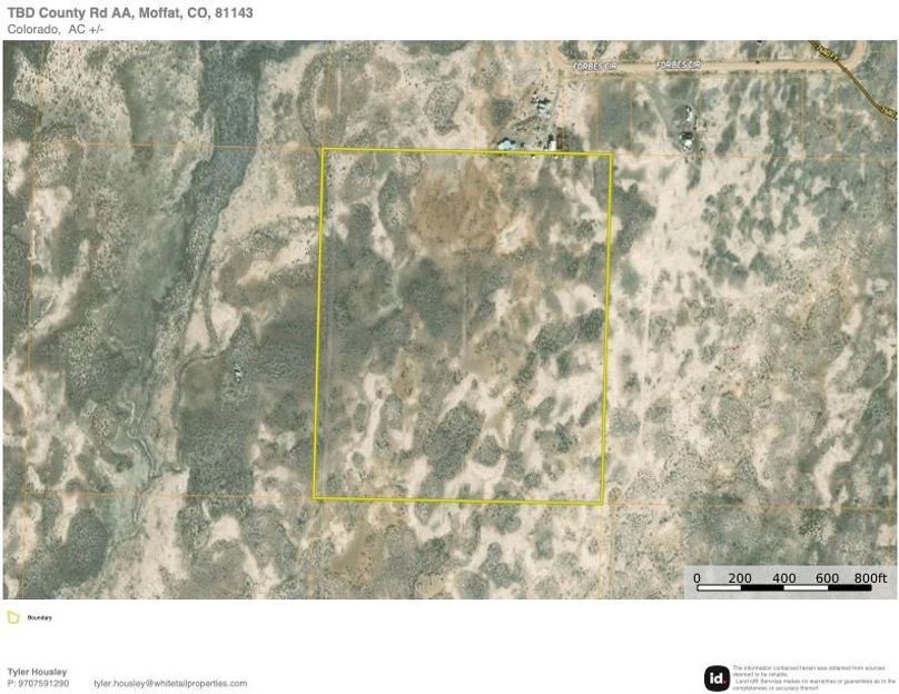 Saguache Co 40 ac - Greenblatt Map closeup copy
