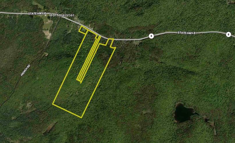 Hamilton County NY 165 Reininghaus Property Map