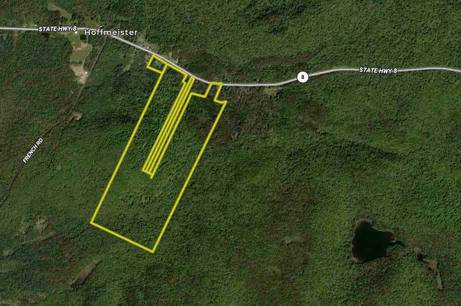 Hamilton County NY 165 Reininghaus Property Map
