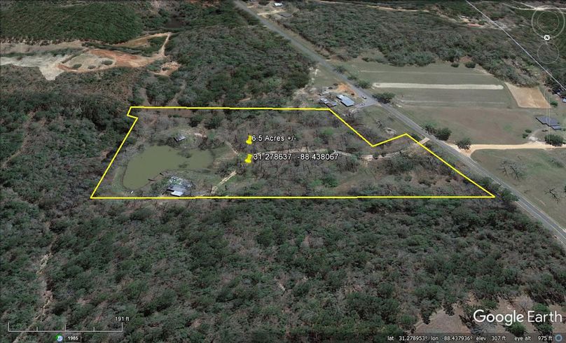 Aerial #4 Approx. 6.5 Acres Washington County, AL