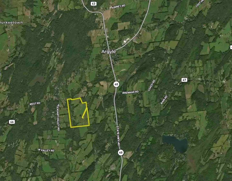 Washington County NY 136.36 Cubello Wide Map