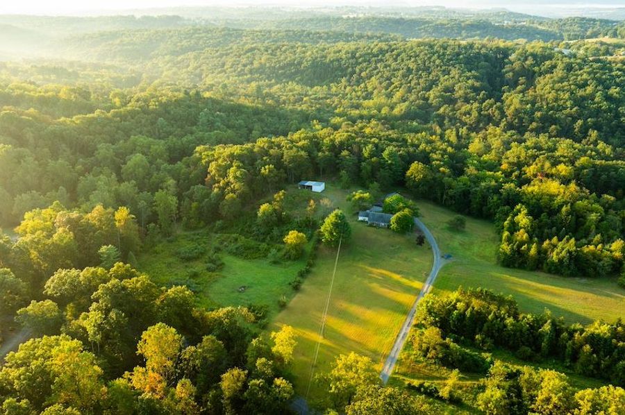 Ranch Home With Pasture, Pond And Creek In Perry County, PA
