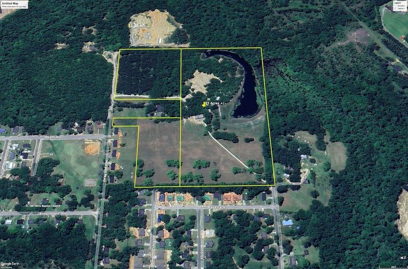 Aerial #2 Approx. 35 Acres Baldwin County, AL