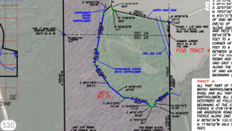 tract d - survey aerial