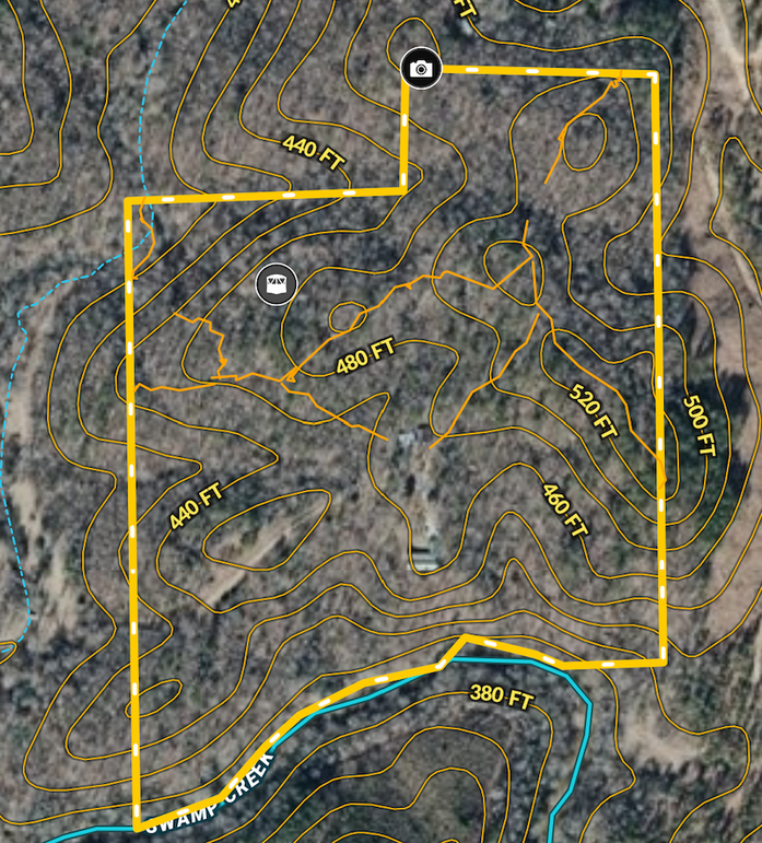 Aerial Contour Coosa 43