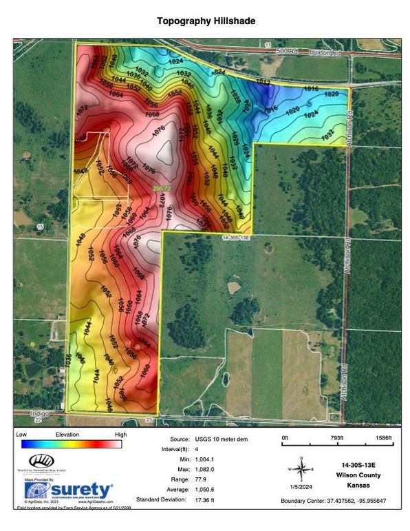 Wilson Janes 256.8 Hillshade