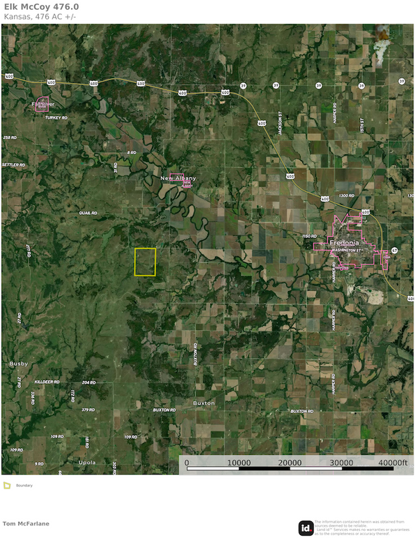 Elk McCoy 476.0 Map