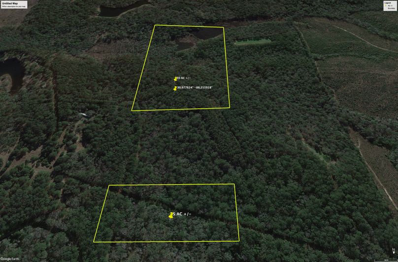 Aerial #4 Approx. 25 Acres Mobile County, AL