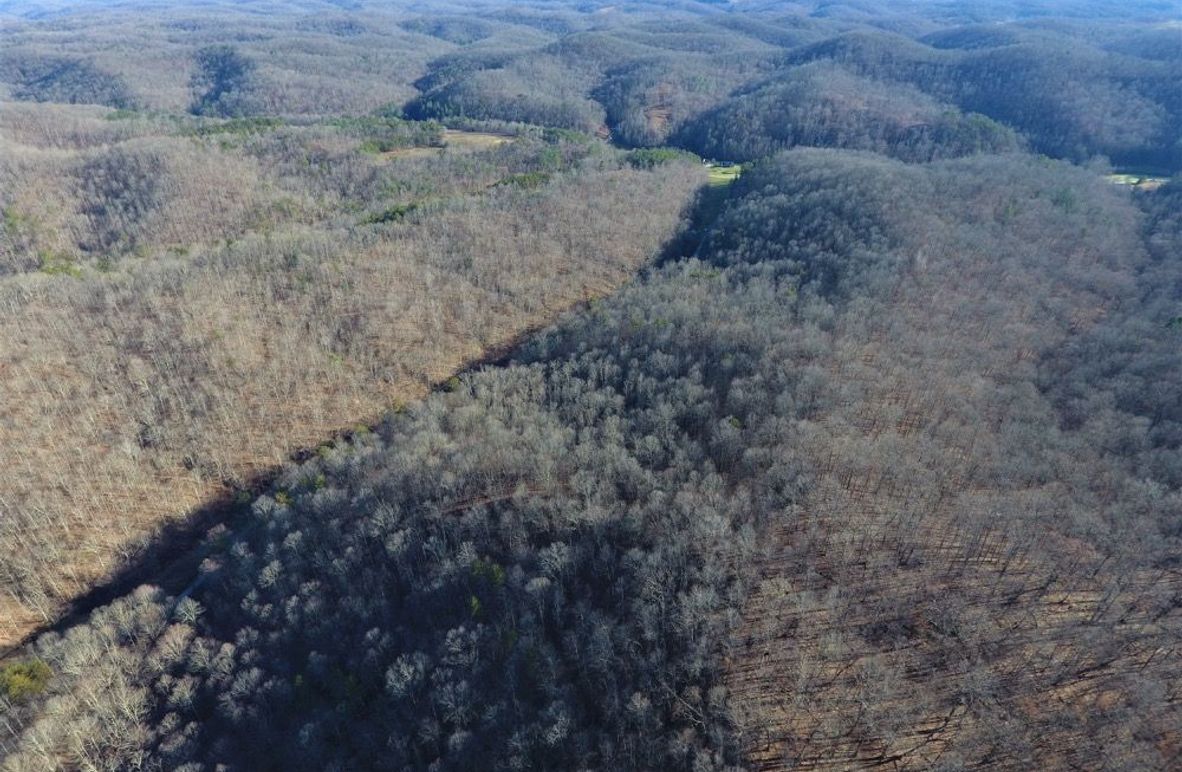 004 aerial drone shot from the middle of the property looking to the southeast