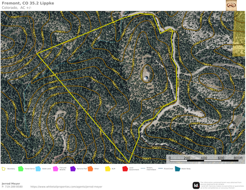 Fremont, CO 35.2 Lippke Topo