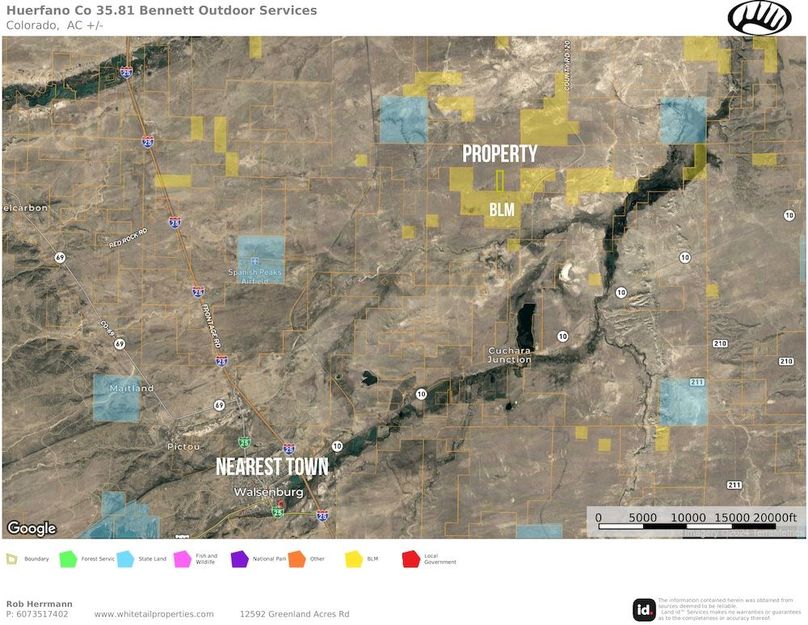 Huerfano CO 35.82 Bennett Outdoor Services - Aerial 3