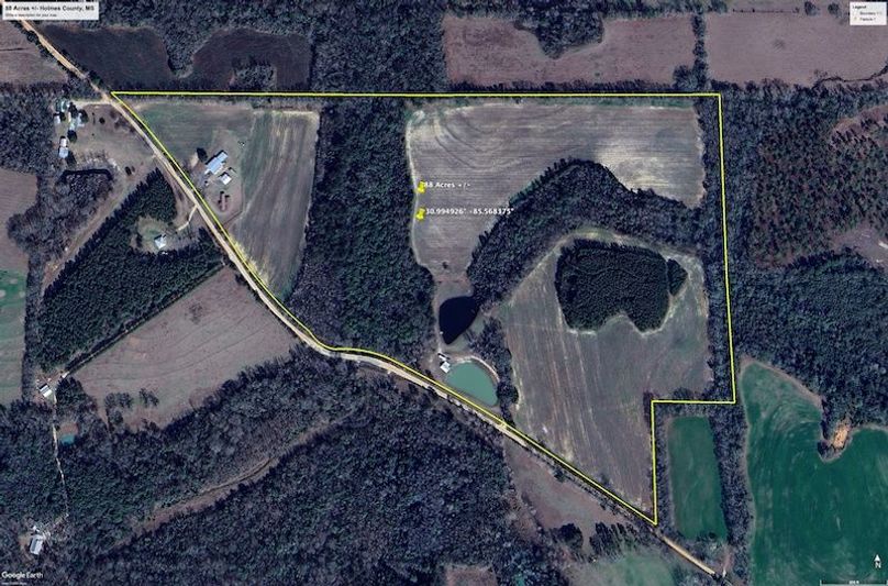 Aerial #1 Approx. 88 Acres Holmes County, FL